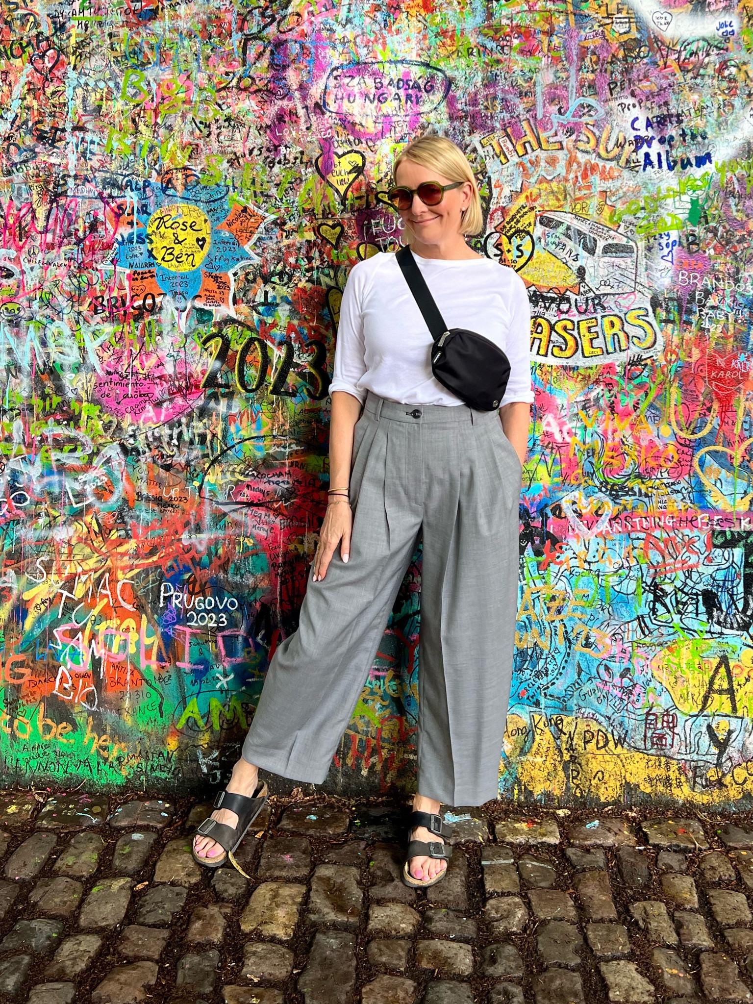 Prague walkabout 💫✨

Love this outfit and feel super comfortable and a little bit smart at the same time.   I am 165cm and a standard AU & UK 10 and wearing a medium tshirt and size 38 pant.

#LTKeurope #LTKaustralia #LTKtravel