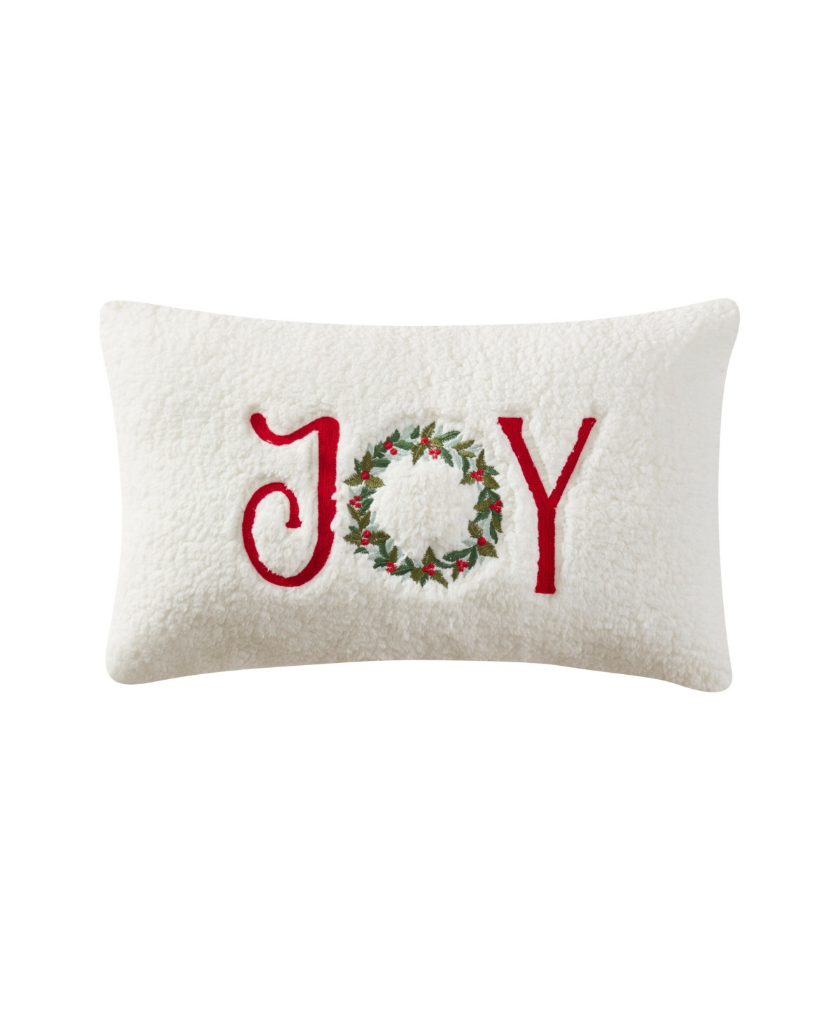 J Queen New York Joy Pillow Boudoir Decorative Pillow, 13" x 21" - White | Macy's