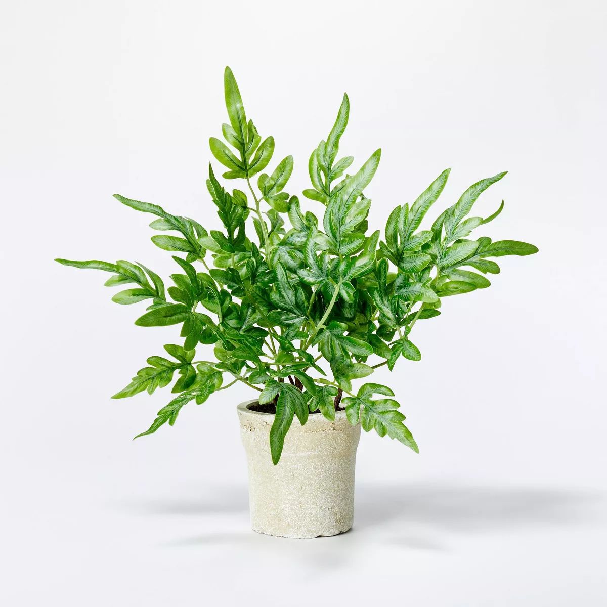 Small Artificial Ribbon Fern Leaf in Pot - Threshold™ designed with Studio McGee | Target