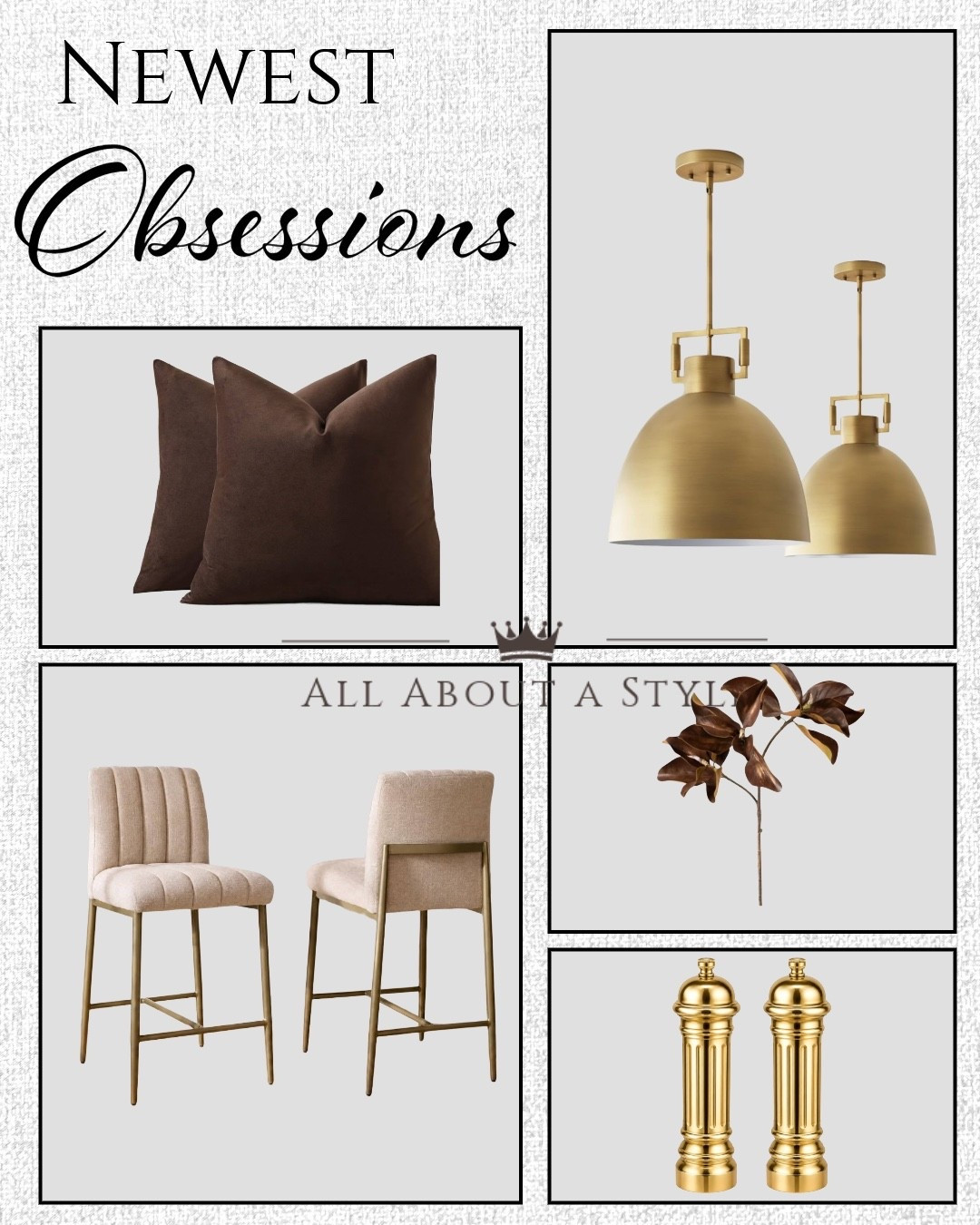 The Fall finds I can’t stop thinking about. 🤎 Just a few pieces can completely refresh your space.

Head over to my Amazon Storefront {allaboutastyle} to check them all out! 🍂

#FallDecor #FallHomeDecor #FallFinds #HomeDecorFinds #AmazonHomeFinds #AmazonFinds #AmazonStorefront #HomeRefresh #HomeInspiration #NeutralHome #NeutralDecor #CozyHome #HomeStyling #DecorInspiration