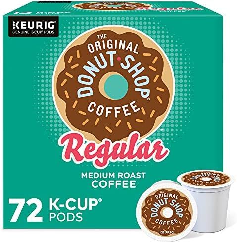 The Original Donut Shop Keurig Single-Serve K-Cup Pods, Regular Medium Roast Coffee, 72 Count | Amazon (US)