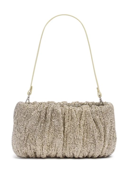 Bean beaded top handle bag | Luisaviaroma