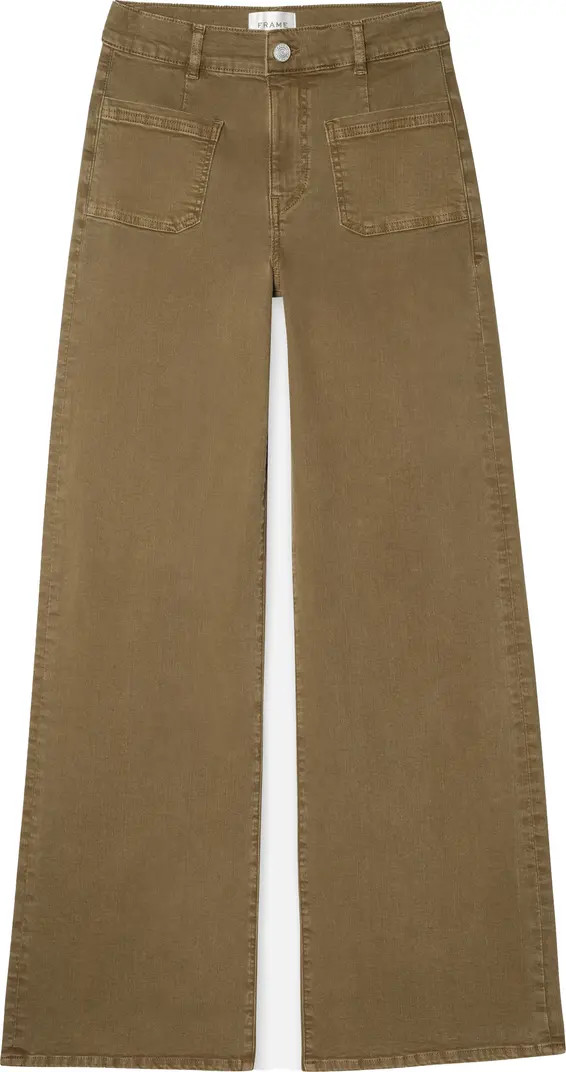Le Slim Palazzo Pocket High Waist Wide Leg Jeans | Nordstrom