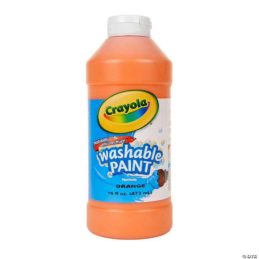 16-oz. Crayola® Washable Paint | Oriental Trading Company