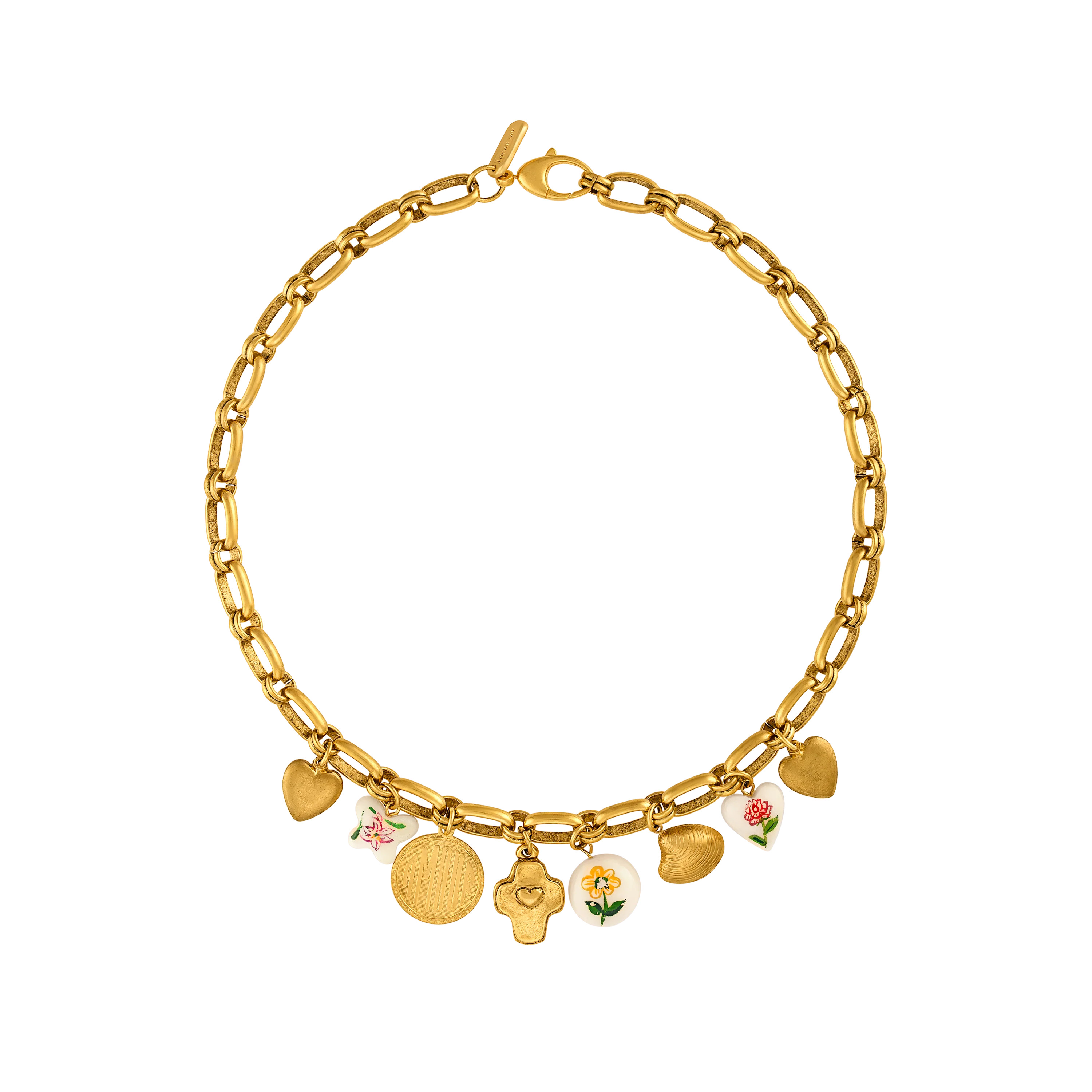 Floral Charm Necklace | Logan Tay