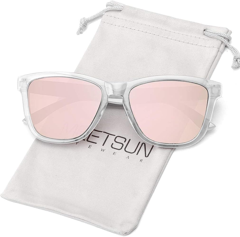 MEETSUN Polarized Sunglasses for Women Men Classic Retro Designer Style | Amazon (US)