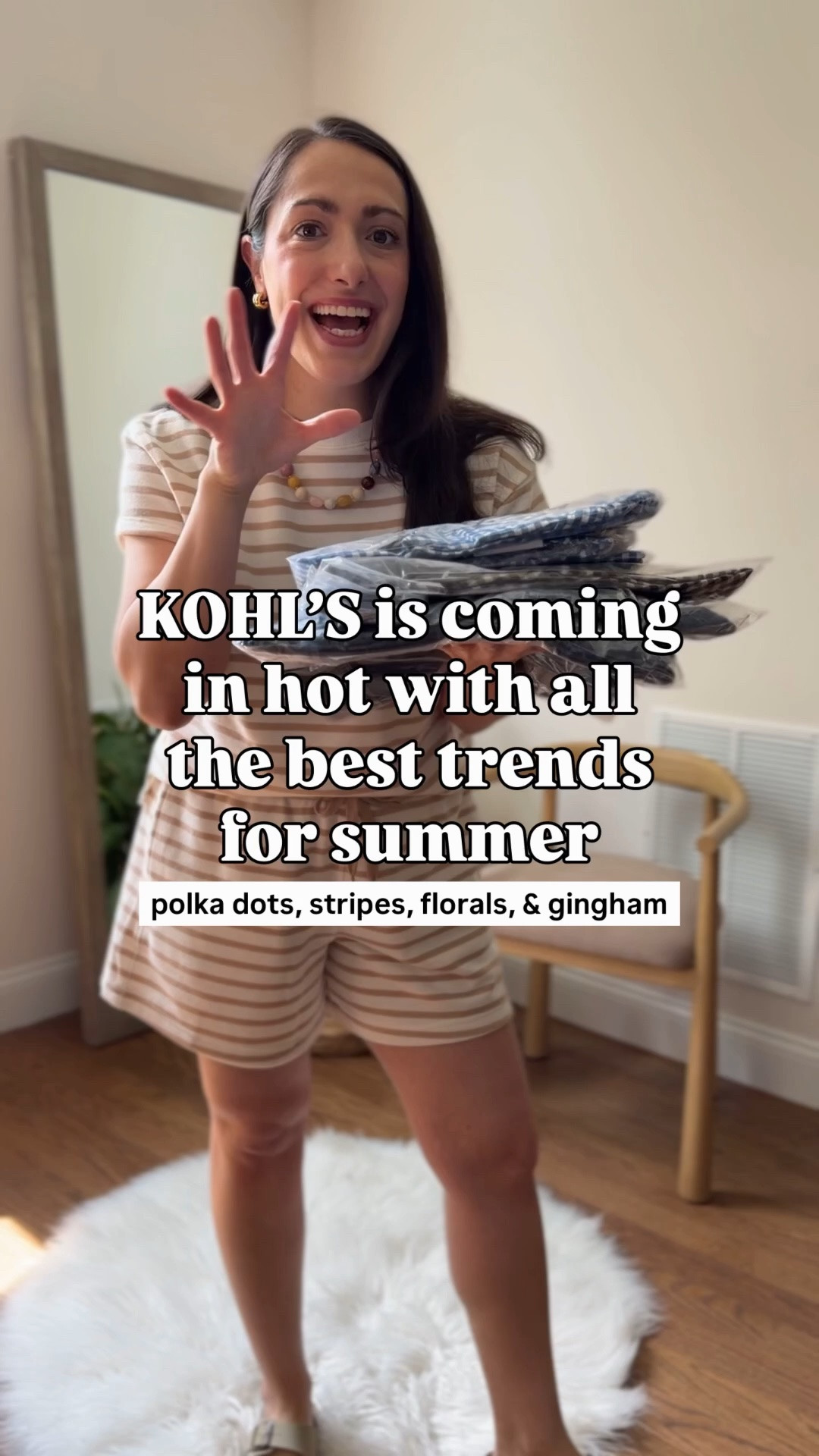 My @kohls order just arrived and I’m loving it all 💗 I can’t resist all things polka dot and gingham right now! And stripes + florals are always classic 🌸 everything is 20% off right now with the code SAVE20.

#kohls #kohlsfashion #kohlsfinds #laurenconrad #denimondenim #summerworkwear

#LTKSaleAlert #LTKWorkwear #LTKootd
