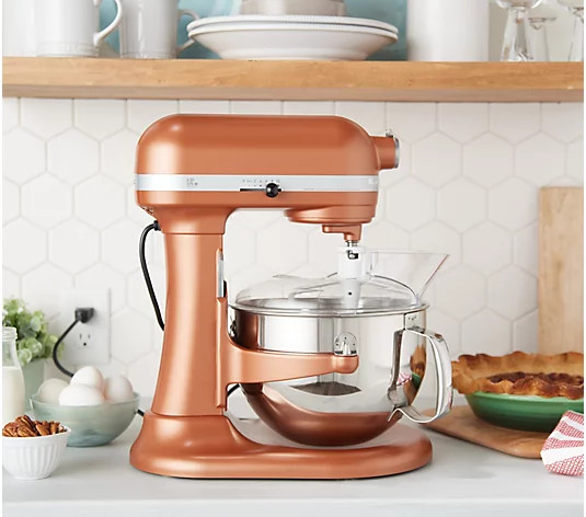 KitchenAid Pro 600 6-qt Bowl Lift Stand Mixer with Flex Edge - QVC.com | QVC