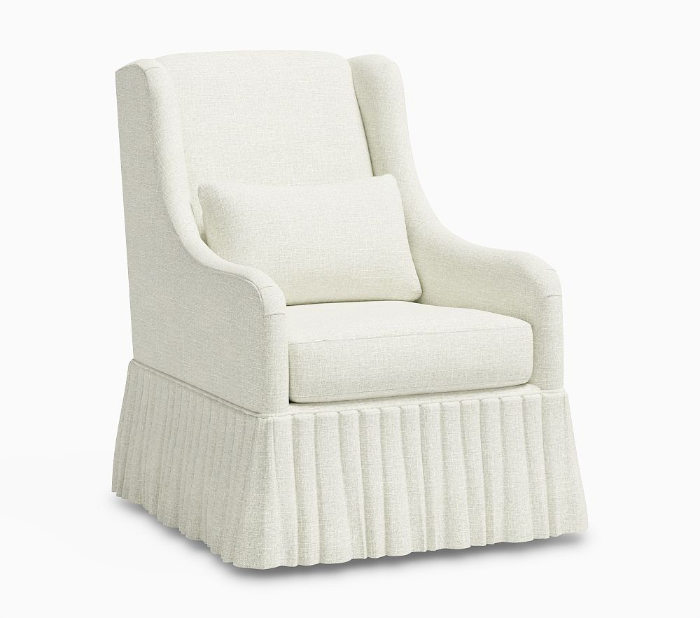 Merced Skirted Stationary Glider | Pottery Barn Kids