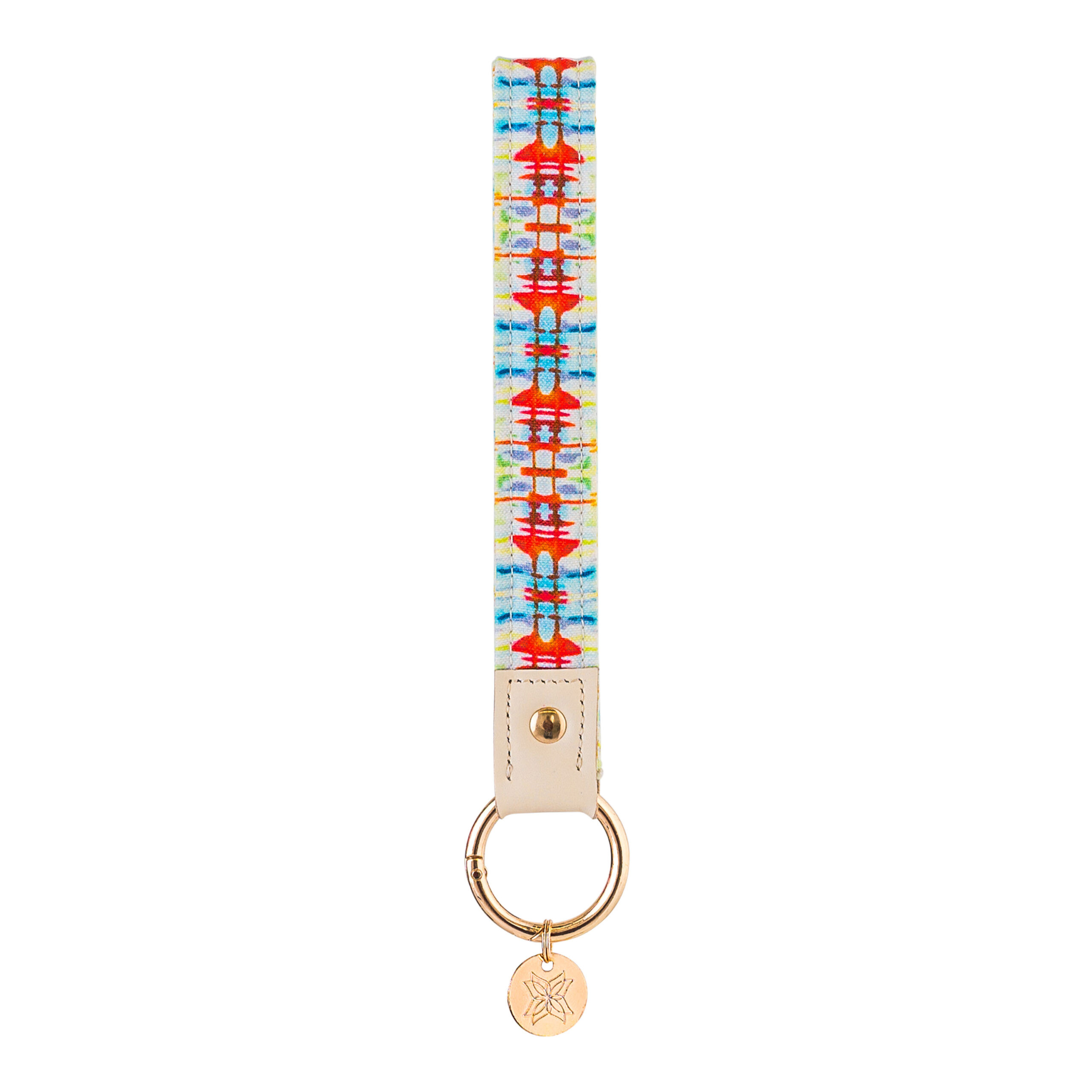 Red Bridge Fabric Loop Keychain - EVELYN & KATE | EVELYN & KATE (US)