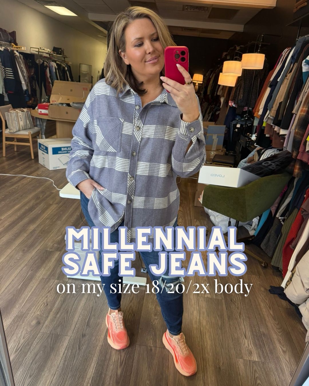 Wearing an 18 and 20 in all the jeans here! Torrid and Spanx jeans are a 2X! All tops are a 2X or XXL!

Plus size fashion, everyday outfits, denim jeans, skinny jeans, trendy fashion, everyday outfit ideas, mom style, belly friendly jeans, spring fashion, spring outfit ideass

#LTKPlusSize #LTKOver40 #LTKMidsize