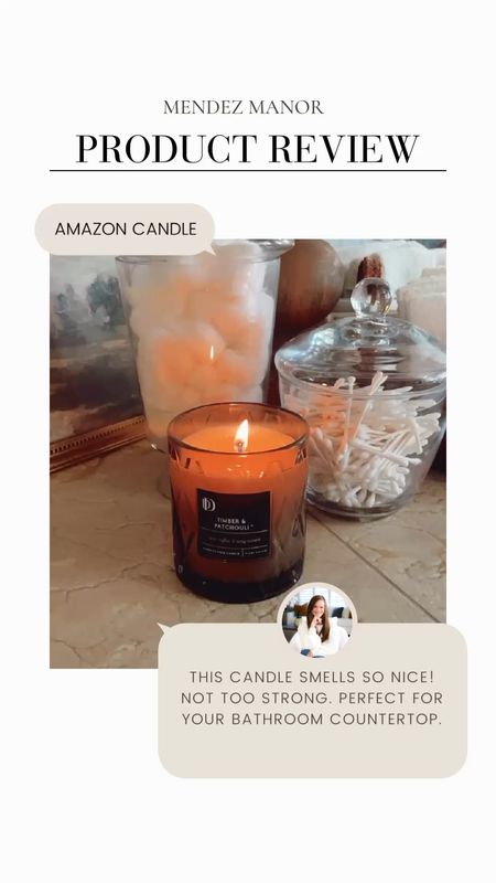 One of my favorite Amazon candles! 

#giftidea #spa #homedecor #bathroom 

#LTKhome