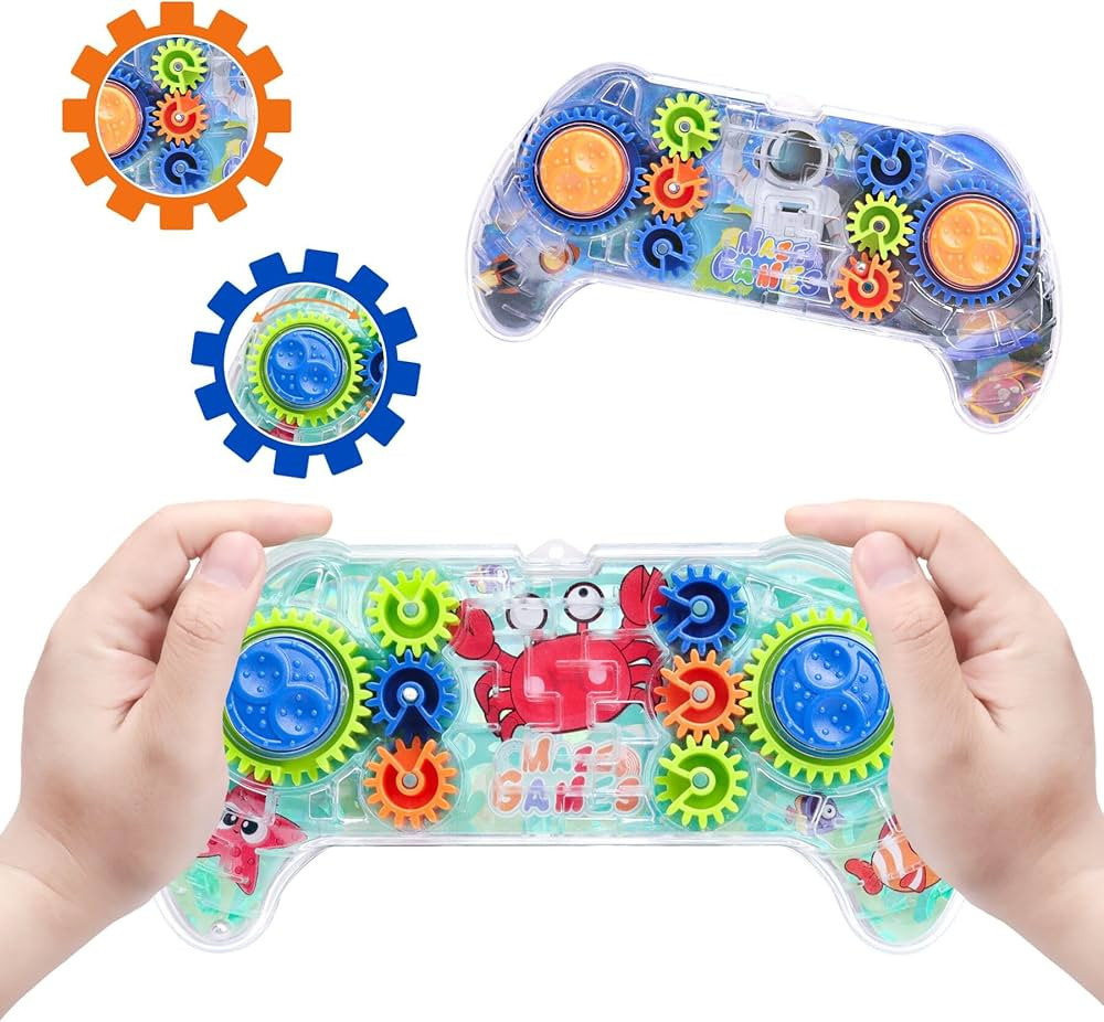 SEVENKA 2 Pack Maze Puzzle Games for Kids Ages 3-8, 3D Mind Puzzles Brain Teasers Gravity Ball Ga... | Amazon (US)