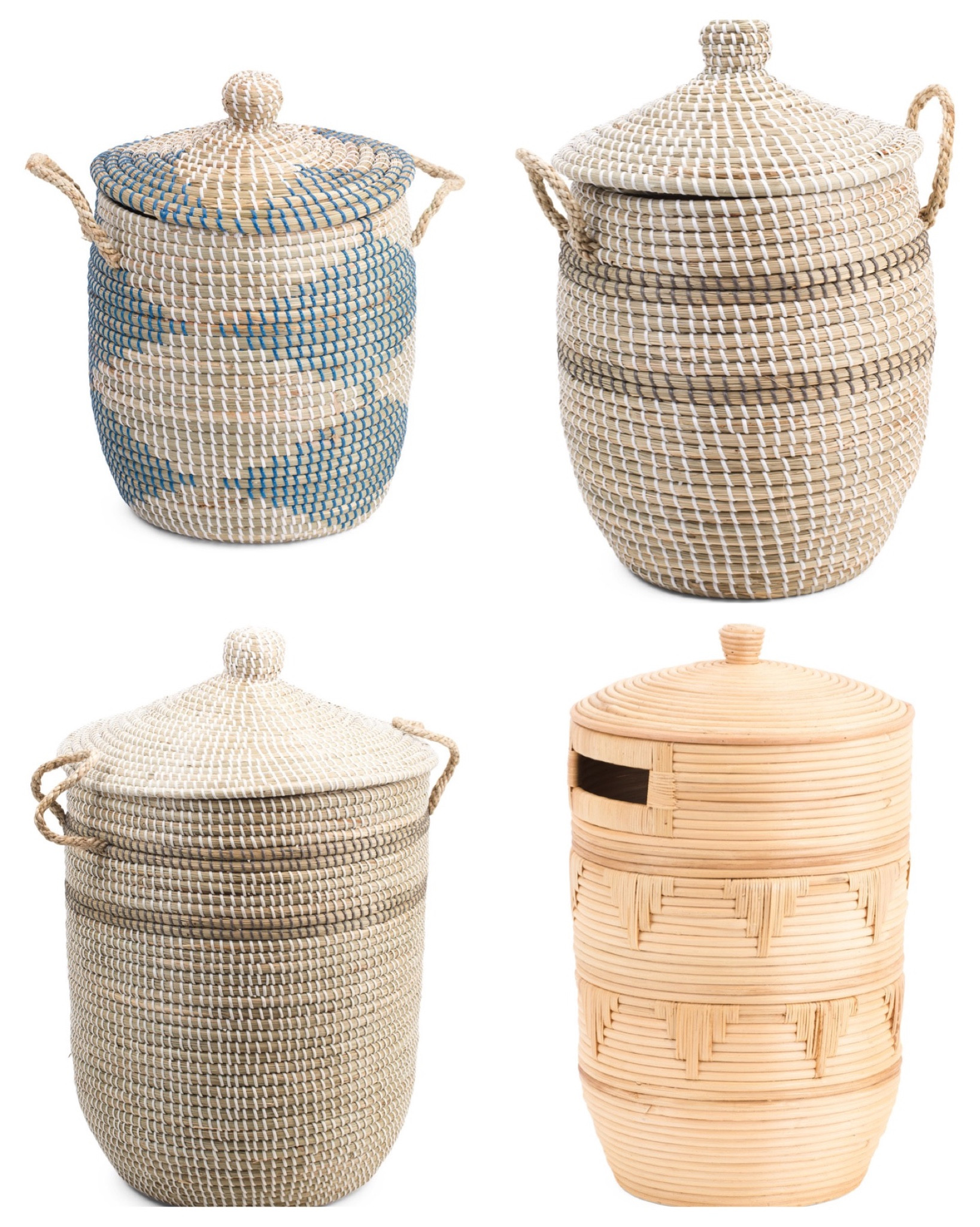 Small Lidded Tribal Basket Curated On Ltk