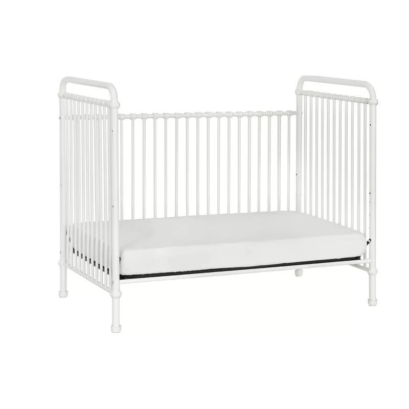 Washed White Abigail 3-in-1 Convertible Crib | Wayfair North America