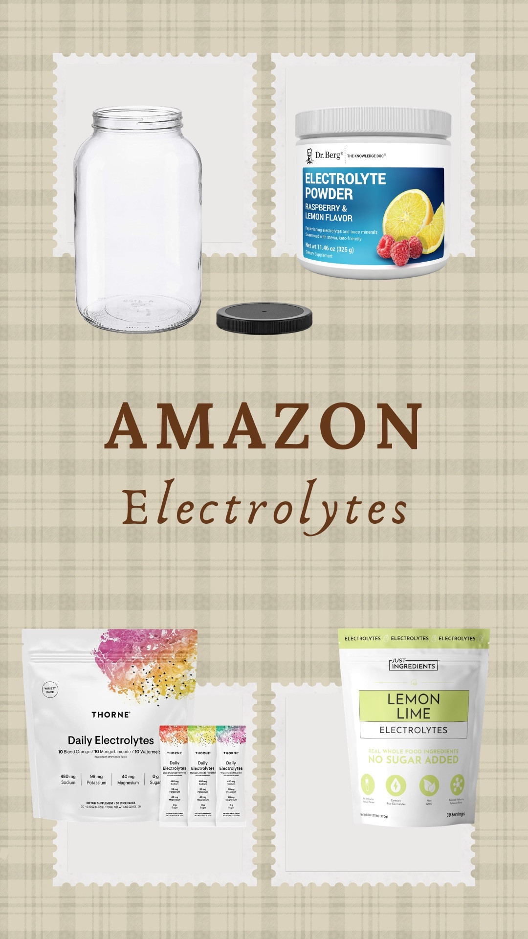 Electrolytes are a must have for keeping happy and healthy.

#LTKselfcare #LTKmomlife