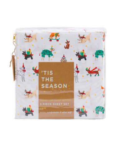 Merry Woofmas Sheet Set | Bed & Bath | Marshalls | Marshalls