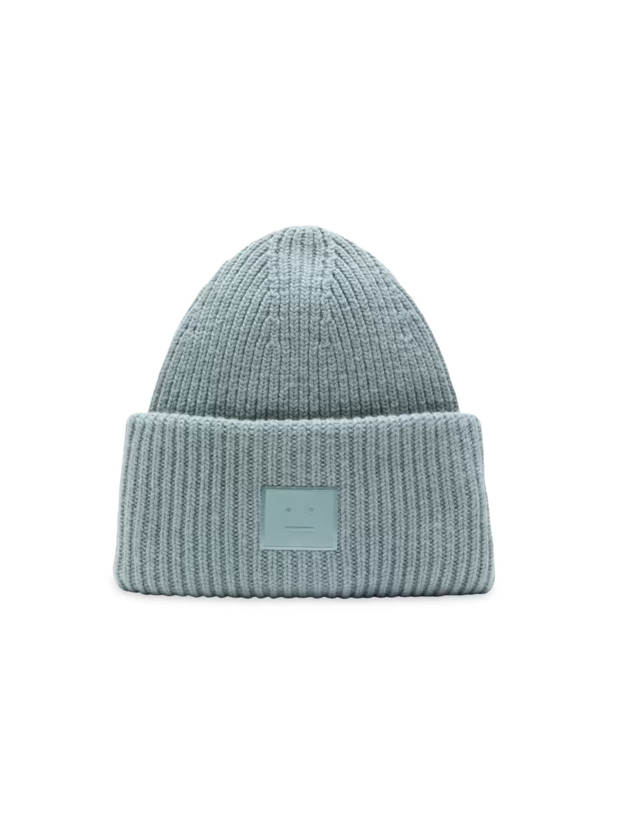 Pansy Ribbed Wool Blend Beanie | Saks Fifth Avenue