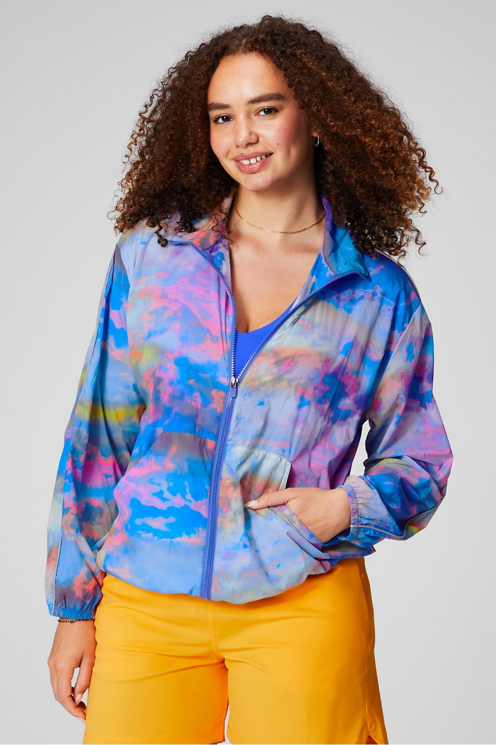 Oversized Flyweight Windbreaker | Fabletics - North America