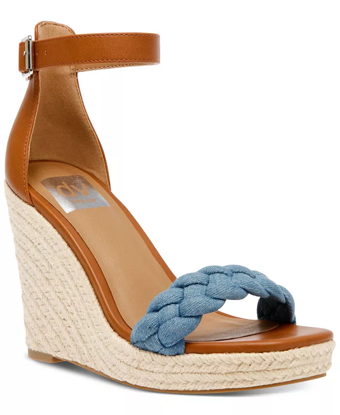 DV Dolce Vita Women's Harriat Braided Espadrille Platform Wedge Sandals & Reviews - Sandals - Sho... | Macys (US)