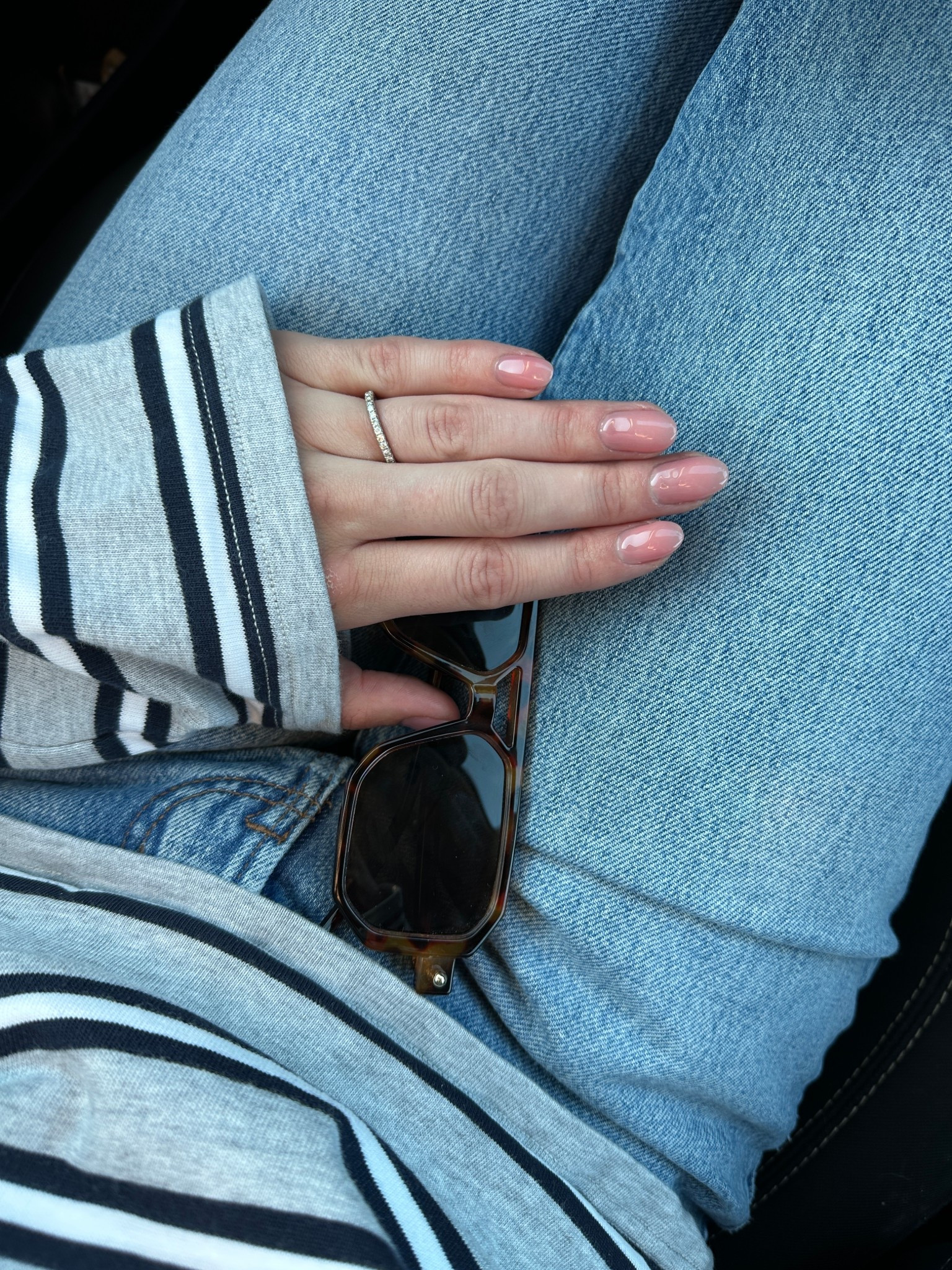 Nothing like a perfect nude nail and a simple, comfortable spring outfit!

Spring | Spring Outfit | Spring Nails 

#springnails #springoutfit #sunglasses #springstyle

#LTKootd