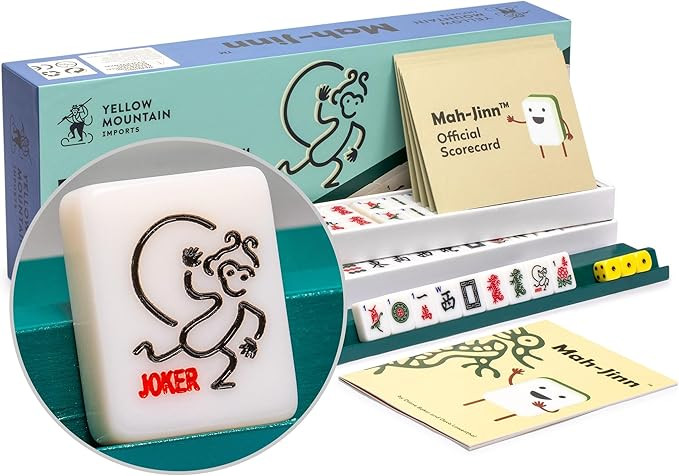 Yellow Mountain Imports "Mah-Jinn, a New Kind of Mahjong for Young Players - Complete Set with 15... | Amazon (US)