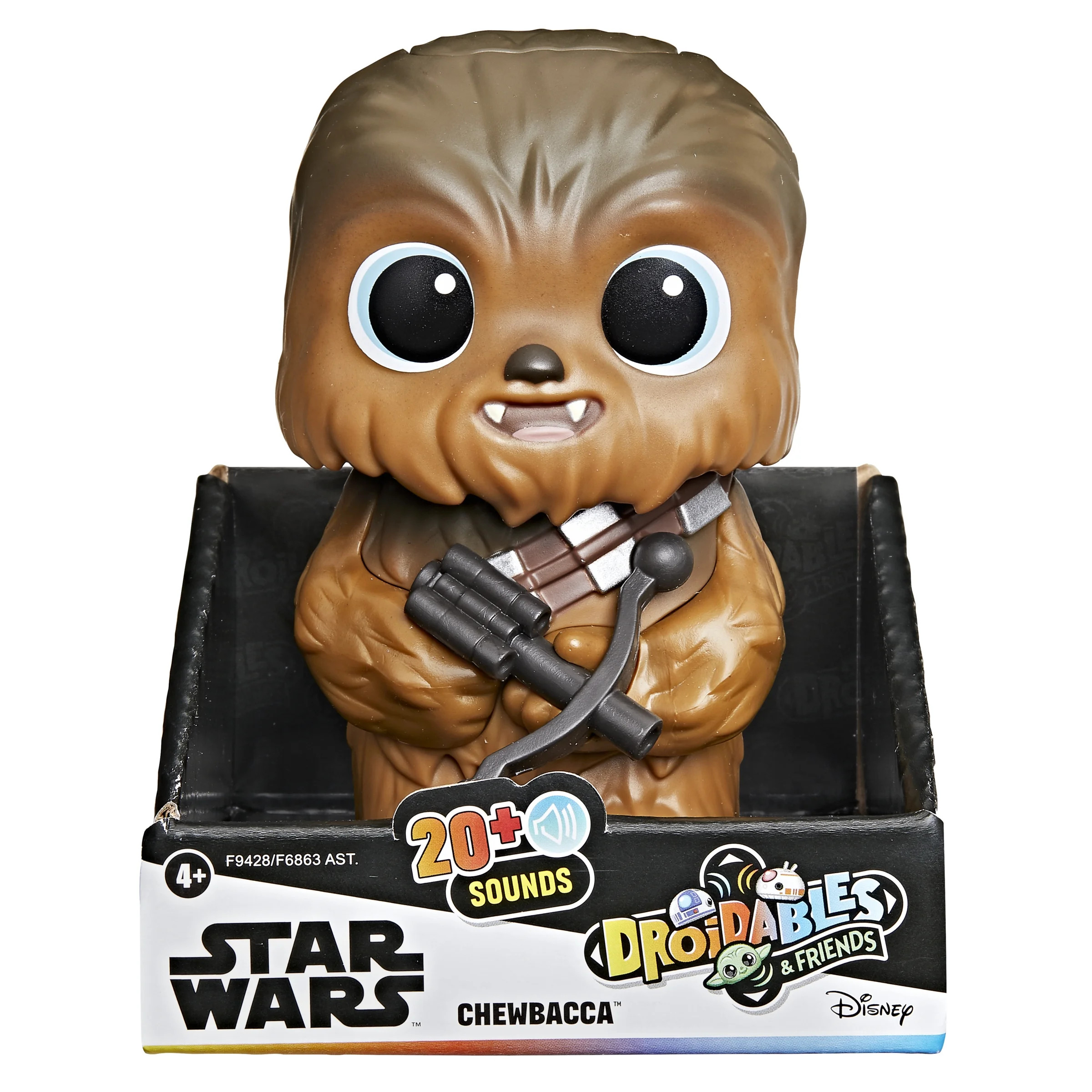 Star Wars Droidables Chewbacca, Star Wars Electronic Figure, Interactive Toys (4") | Walmart (US)