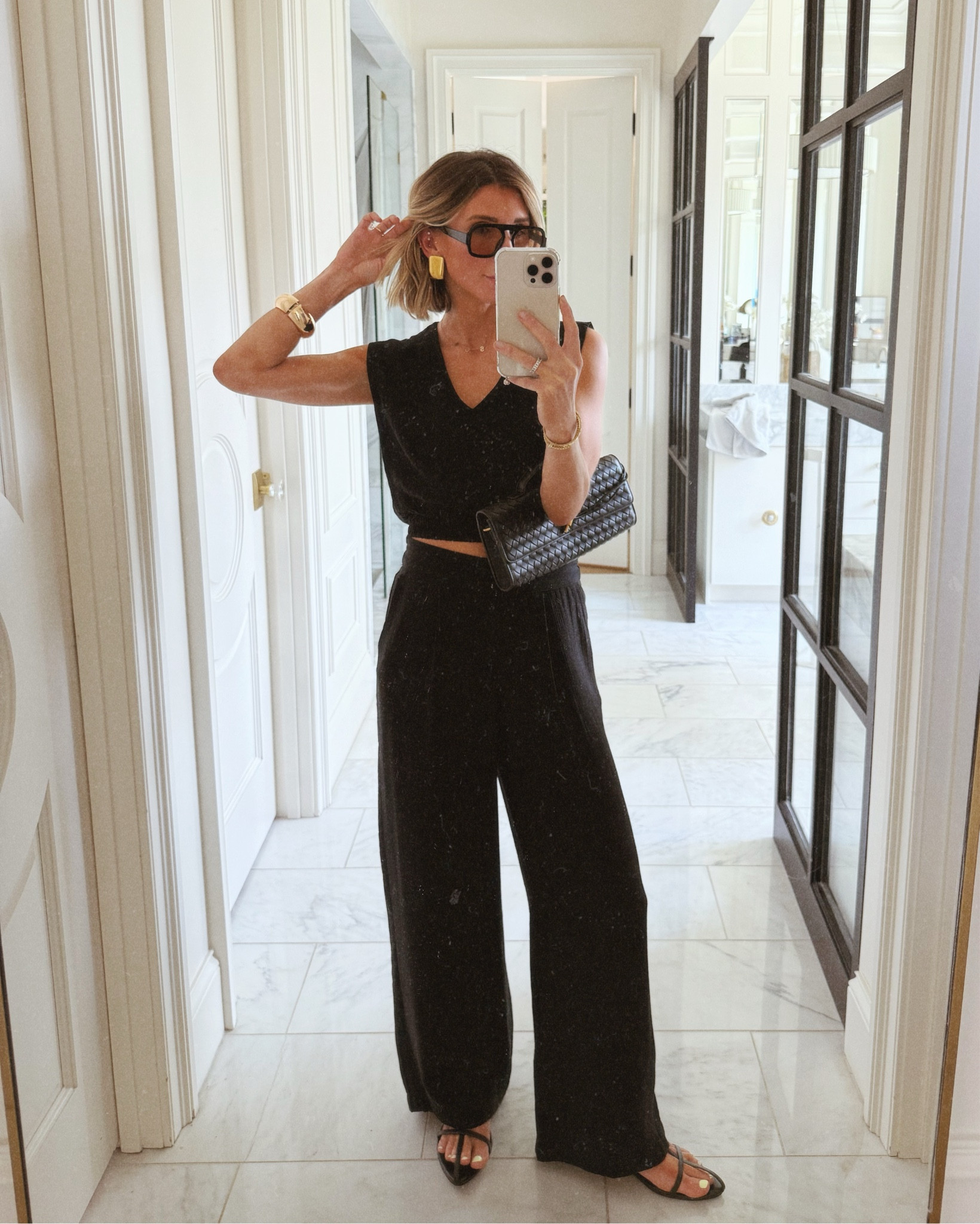 Simple & chic matching set that's so comfy from Target. I'm wearing size xs in top and bottoms. 

Cellajaneblog 
Target summer fashionn

#LTKFindsUnder50