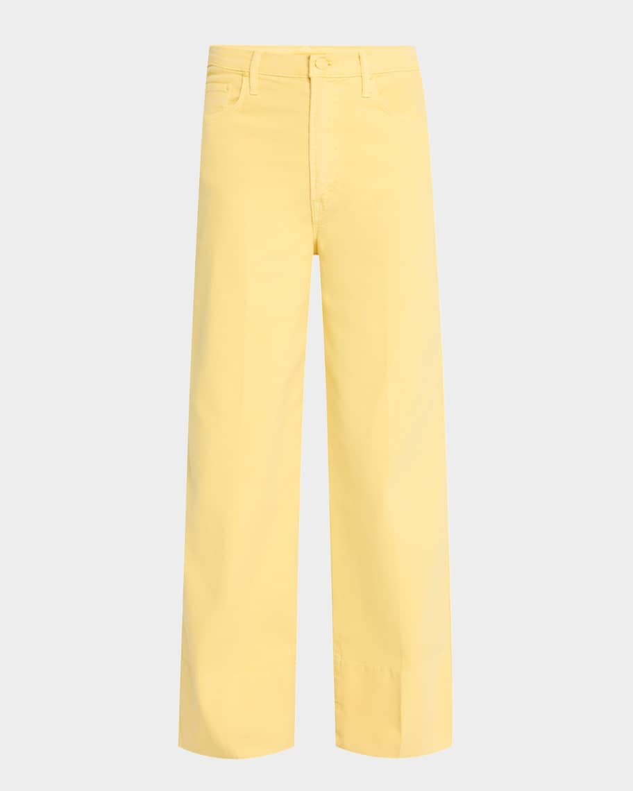 MOTHER The Maven Wide Hem Ankle Jeans | Neiman Marcus
