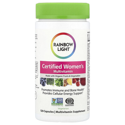 Rainbow Light, Certified Women's Multivitamin, 120 Capsules | iHerb