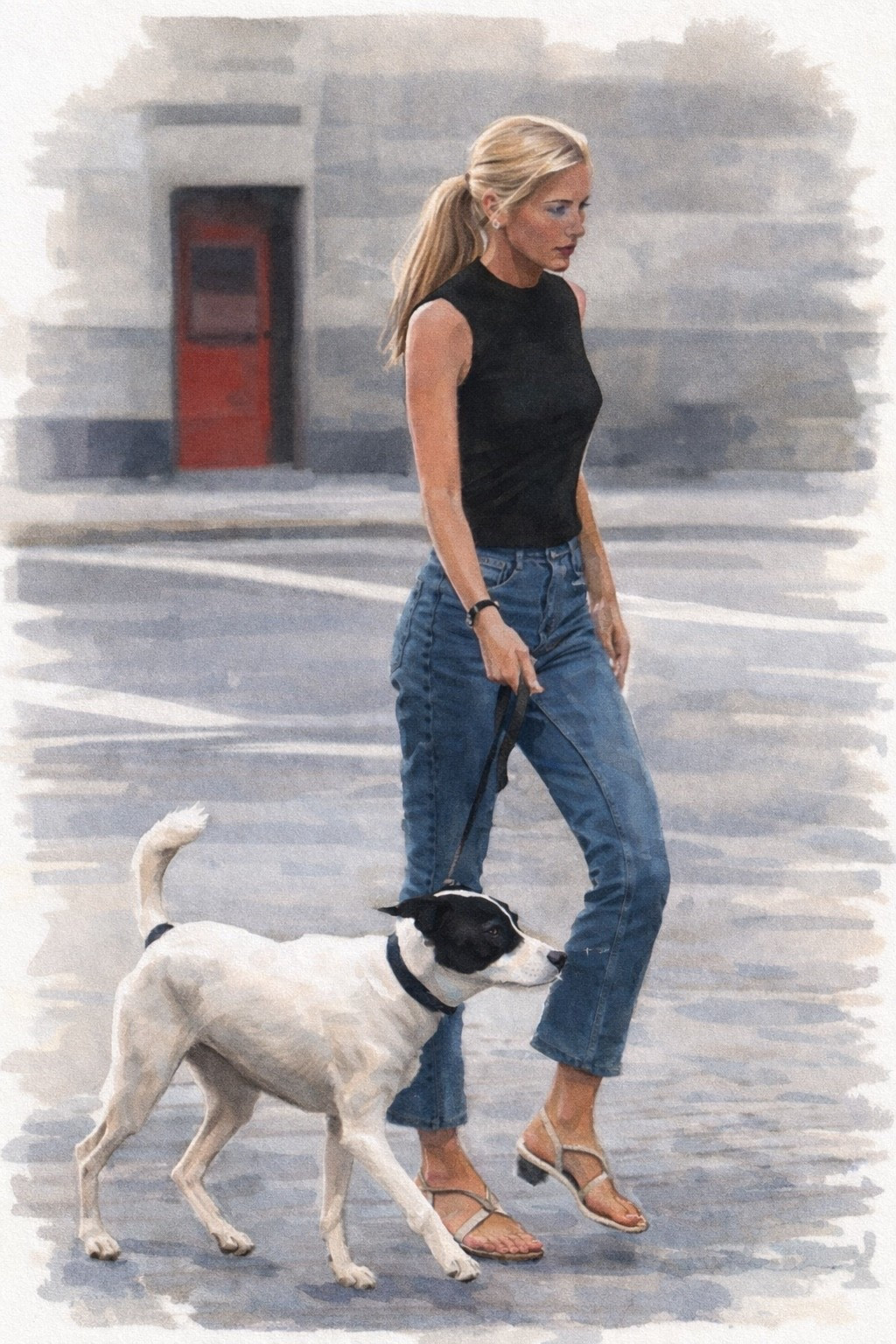 Carolyn Bessette Kennedy’s off duty summer uniform is the blueprint for effortless quiet luxury.

The sleeveless black mock neck gives that clean, sculpted line she was known for, paired with perfectly cut straight leg blue jeans that sit right at the waist and fall with zero excess. Minimal heeled sandals keep the look light and refined, and the sleek pulled back ponytail adds to the polished, no fuss finish.

This is 90s minimalism at its most wearable
streamlined silhouettes
classic denim
elevated basics
a neutral palette that always looks expensive.

It is the kind of outfit that works for everyday life but still feels intentional and timeless, which is exactly why the Carolyn Bessette Kennedy aesthetic continues to define modern capsule wardrobes.

If you are building a forever wardrobe, these are the pieces to invest in and repeat on rotation.

#carolynbessettekennedy #cbkstyle 