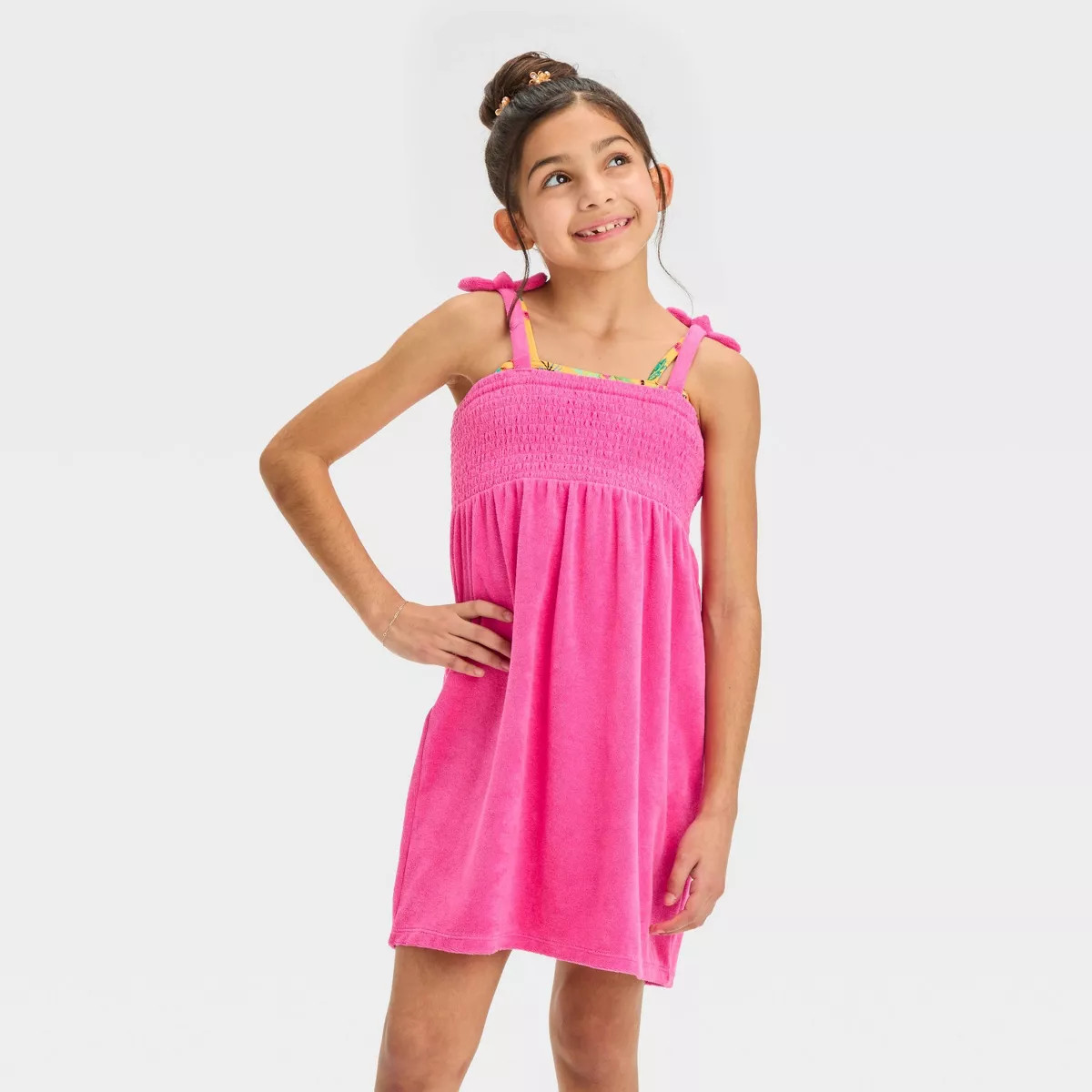Girls' Solid Cover Up Dress - Cat & Jack™ | Target