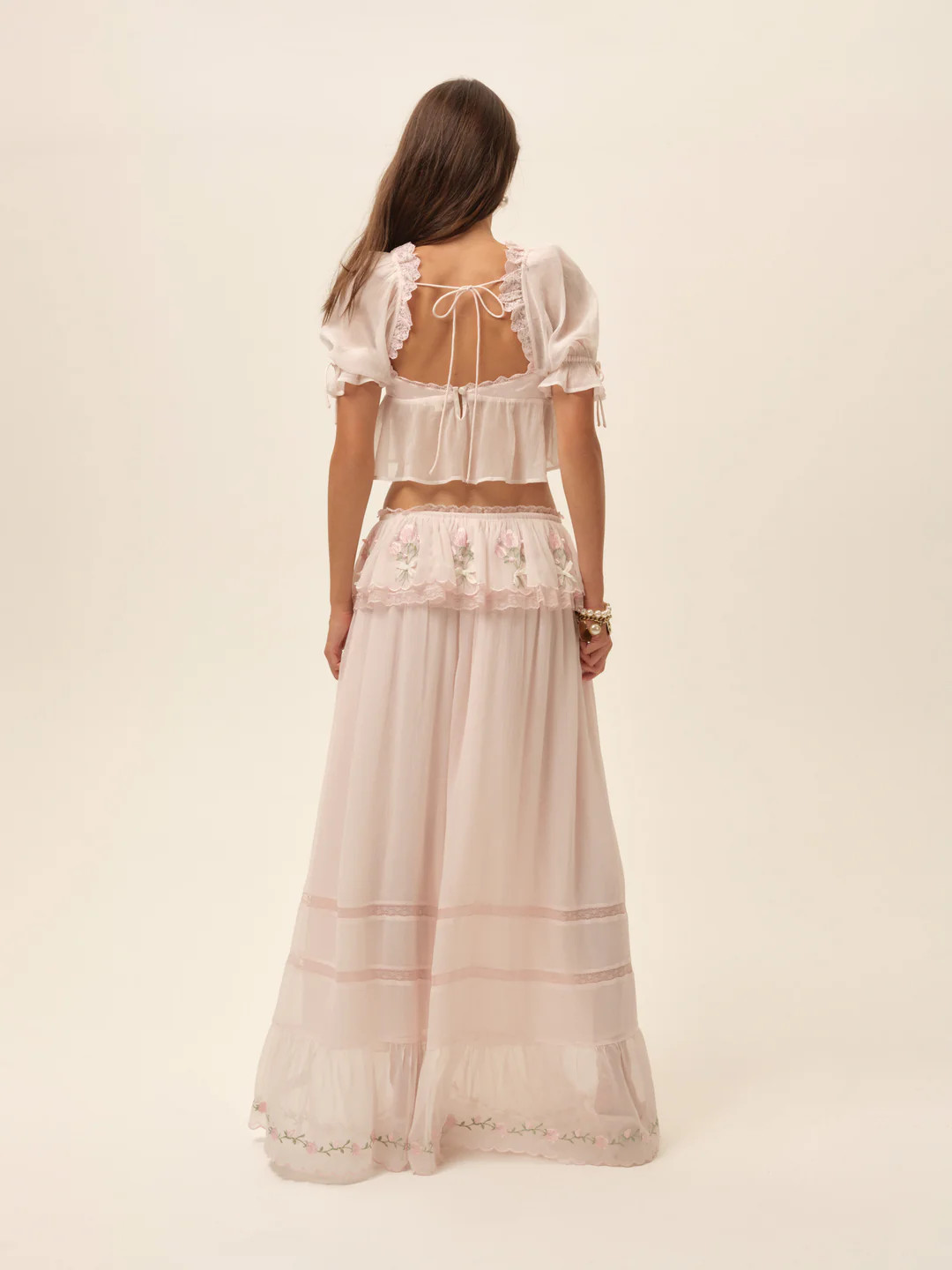 Rae Rose Maxi Skirt | For Love & Lemons