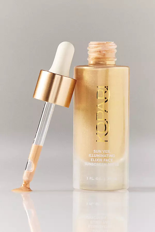 Kopari Sun Veil Illuminating Face Elixir Sunscreen SPF 38 | Anthropologie (US)