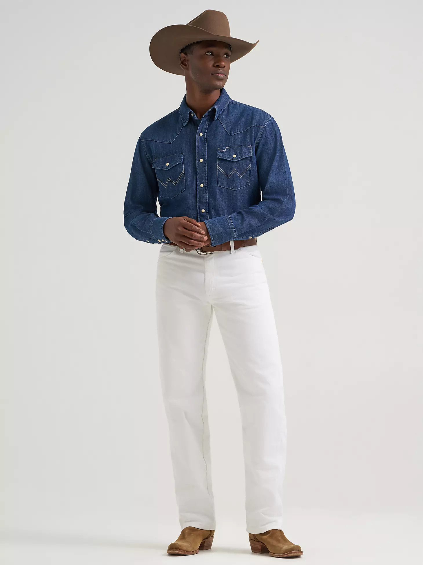 Wrangler® Cowboy Cut® Original Fit Jean in White | Wrangler