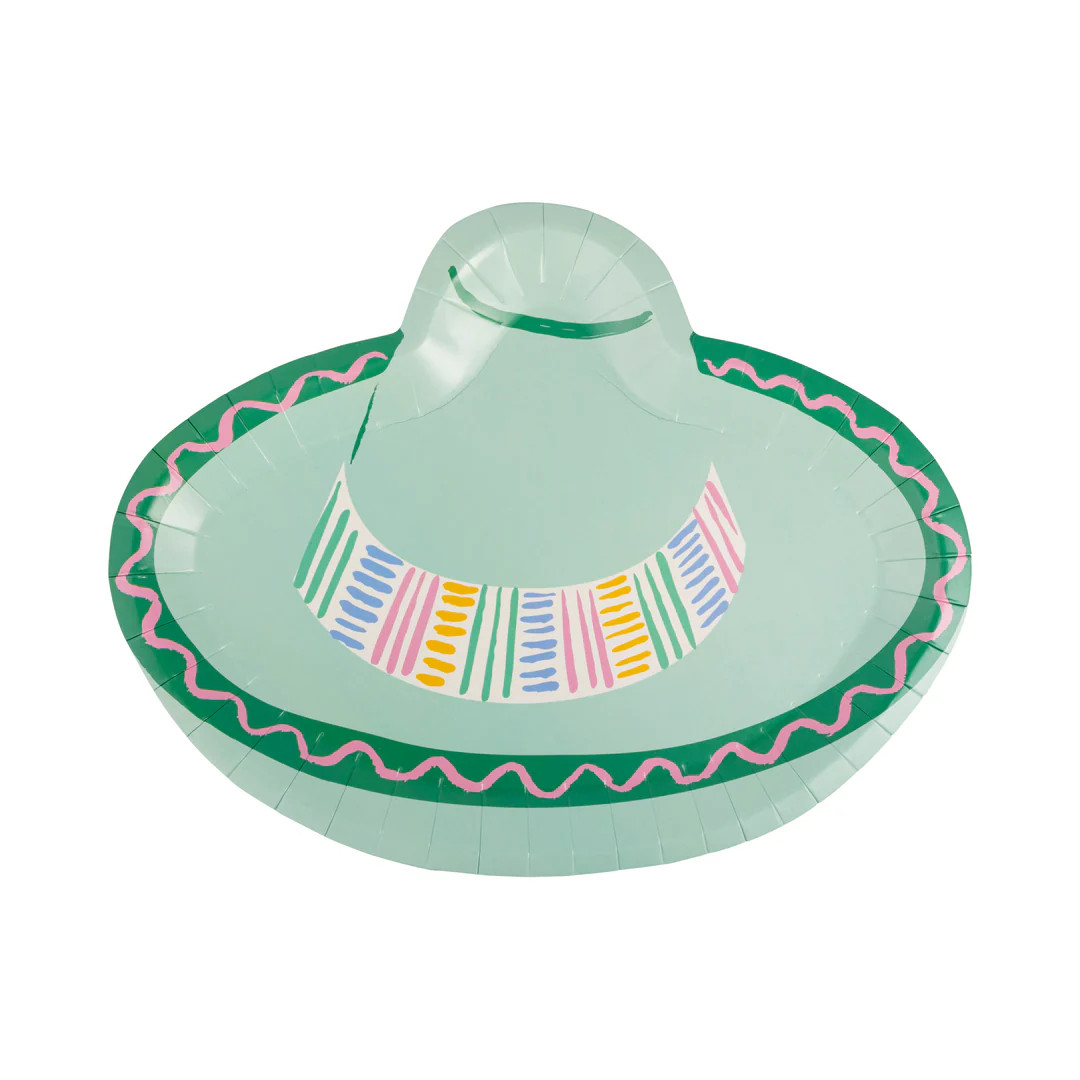 Fiesta Sombrero 10" Plate | My Mind's Eye