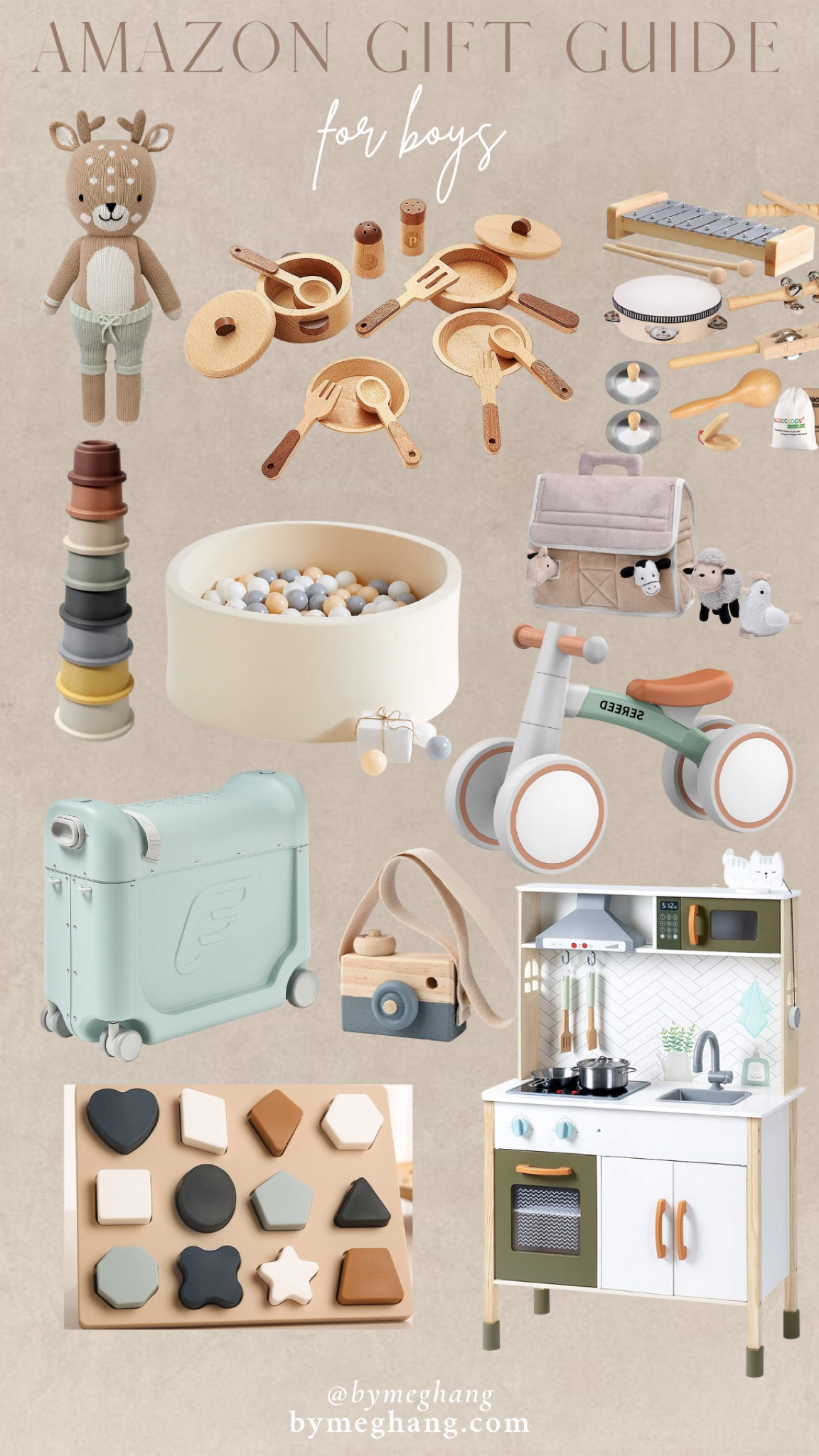 Amazon gift guide for boys! The perfect gifts for the baby and toddler boys in your life. All gifts will arrive by Christmas with amazon prime. Gift guide for kids, gifts for kids. 

#LTKHoliday #LTKGiftGuide #LTKbaby