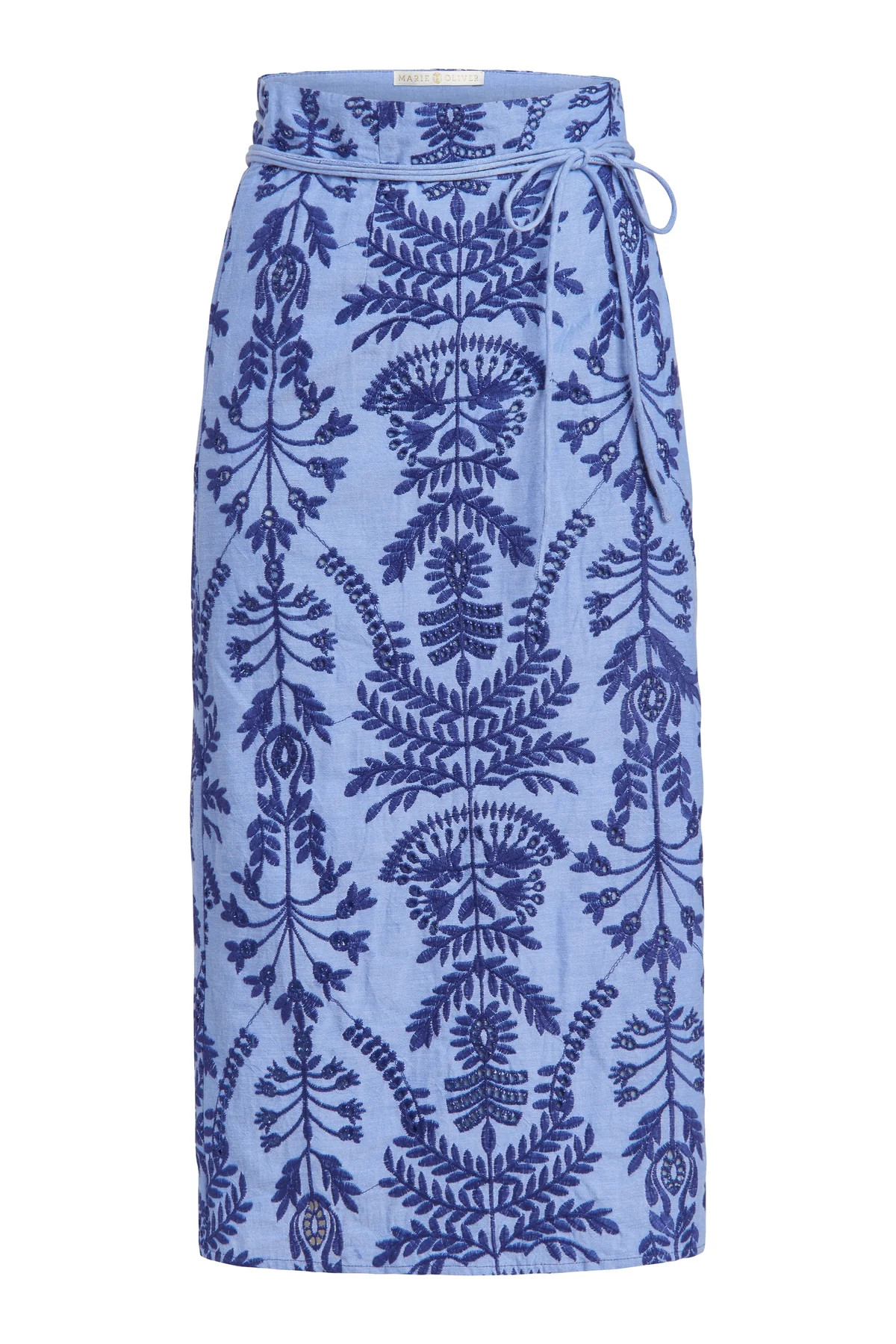 Sandra Skirt in Serenity | Over The Moon