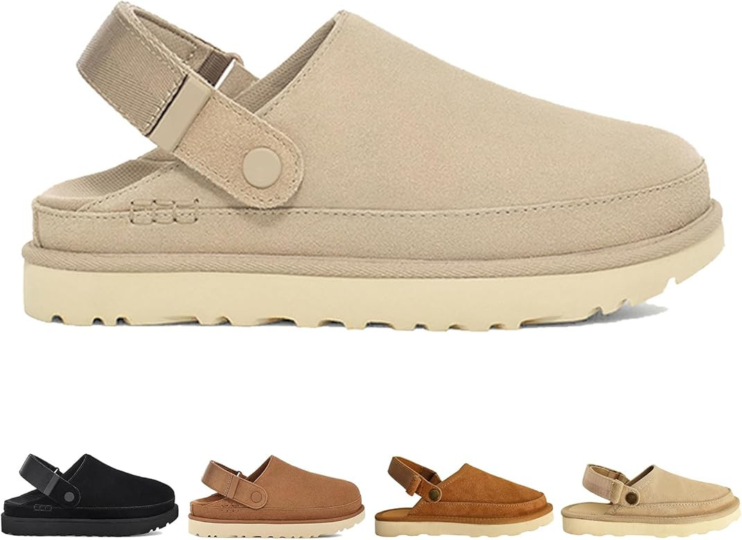 Fashion Platform Clogs for Women's Casual Adjustable Indoor Non Slip Comfortable Outdoor Slippers... | Amazon (US)