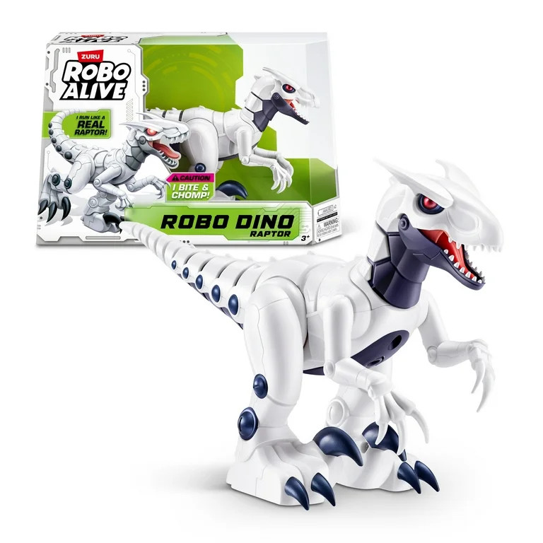 Robo Alive Robo Dino Raptor Electronic Robot Toy Dinosaur by ZURU | Walmart (US)