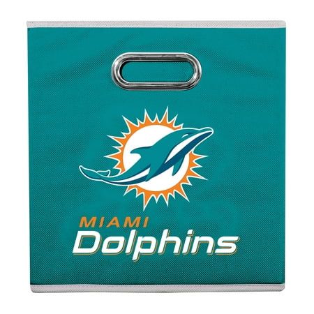 Franklin Sports NFL Miami Dolphins Collapsible Storage Bin | Walmart (US)
