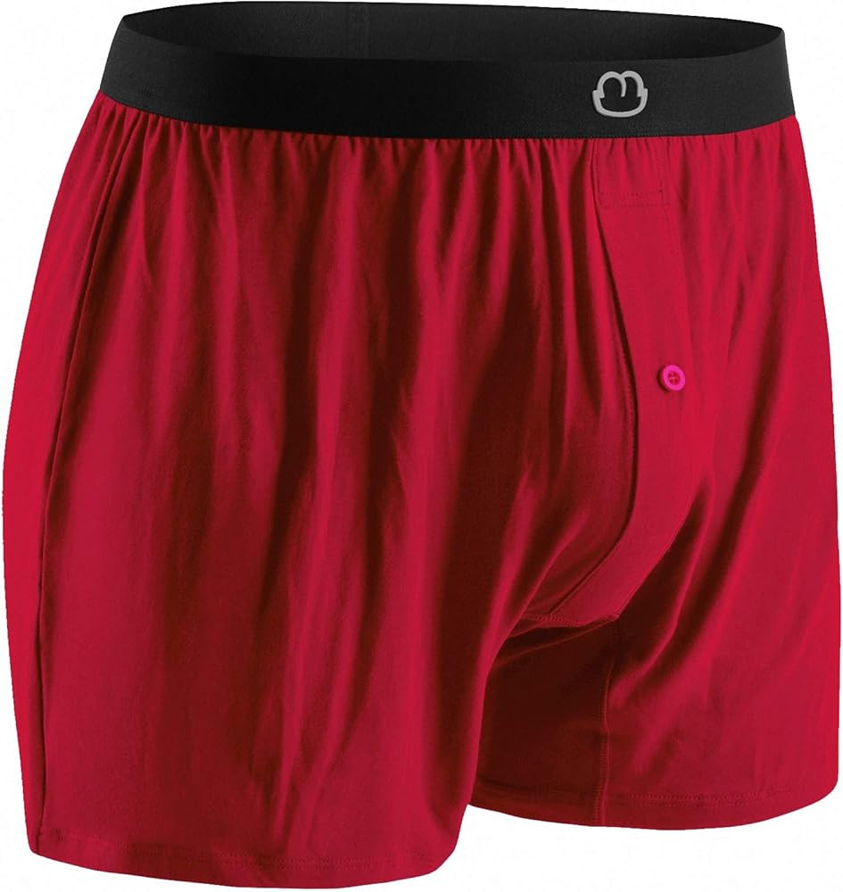 Viscose from Bamboo Mens Boxers for Men Underwear Shorts - Soft Loose Comfortable Breathable | Amazon (US)