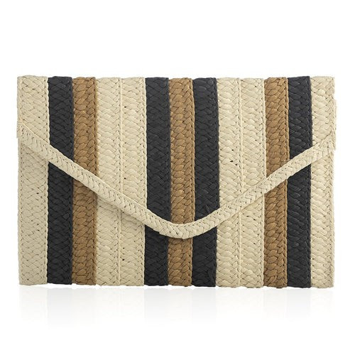 Beltran Clutch, Black | Shiraleah