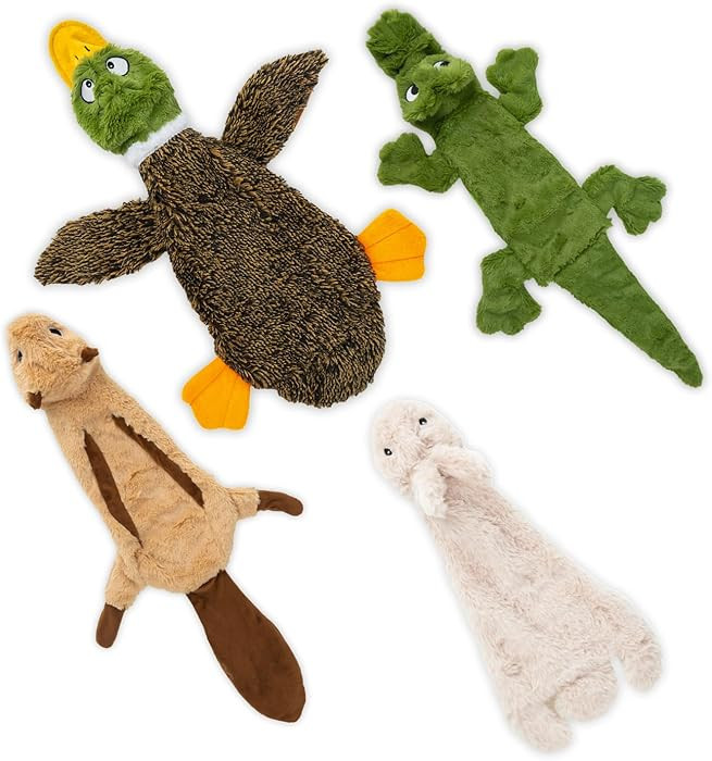 Best Pet Supplies Squeaky Dog Toys with Soft Durable Fabric for Small, Medium and Large Pets Inte... | Amazon (US)