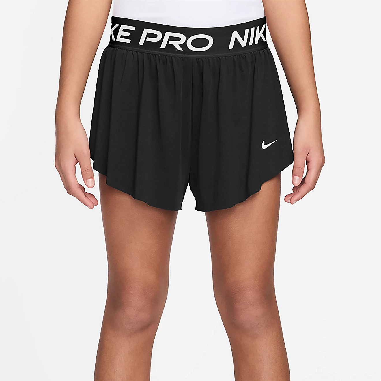Nike Girls' Pro Dri-FIT 2 in 1 Knit Shorts 3 in | Academy Sports + Outdoors