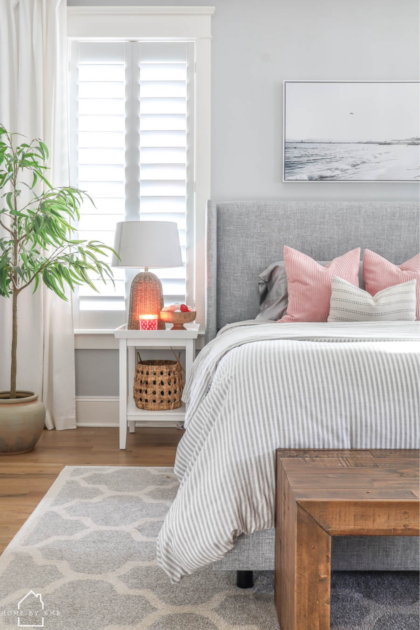 Master bedroom decor with a touch of pink 💕

#LTKhome #LTKSeasonal