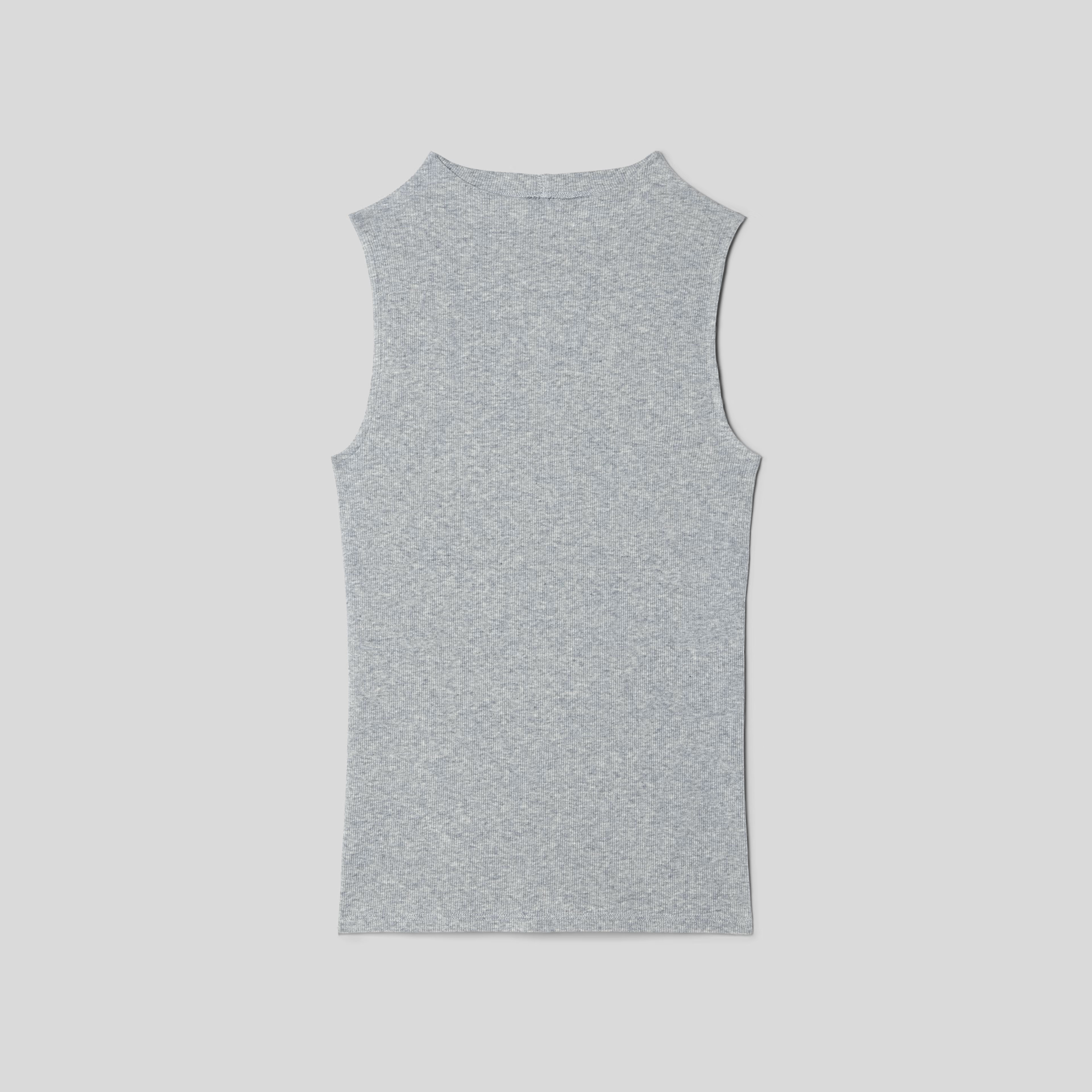 The Pima Micro-Rib Funnel-Neck Tank | Everlane