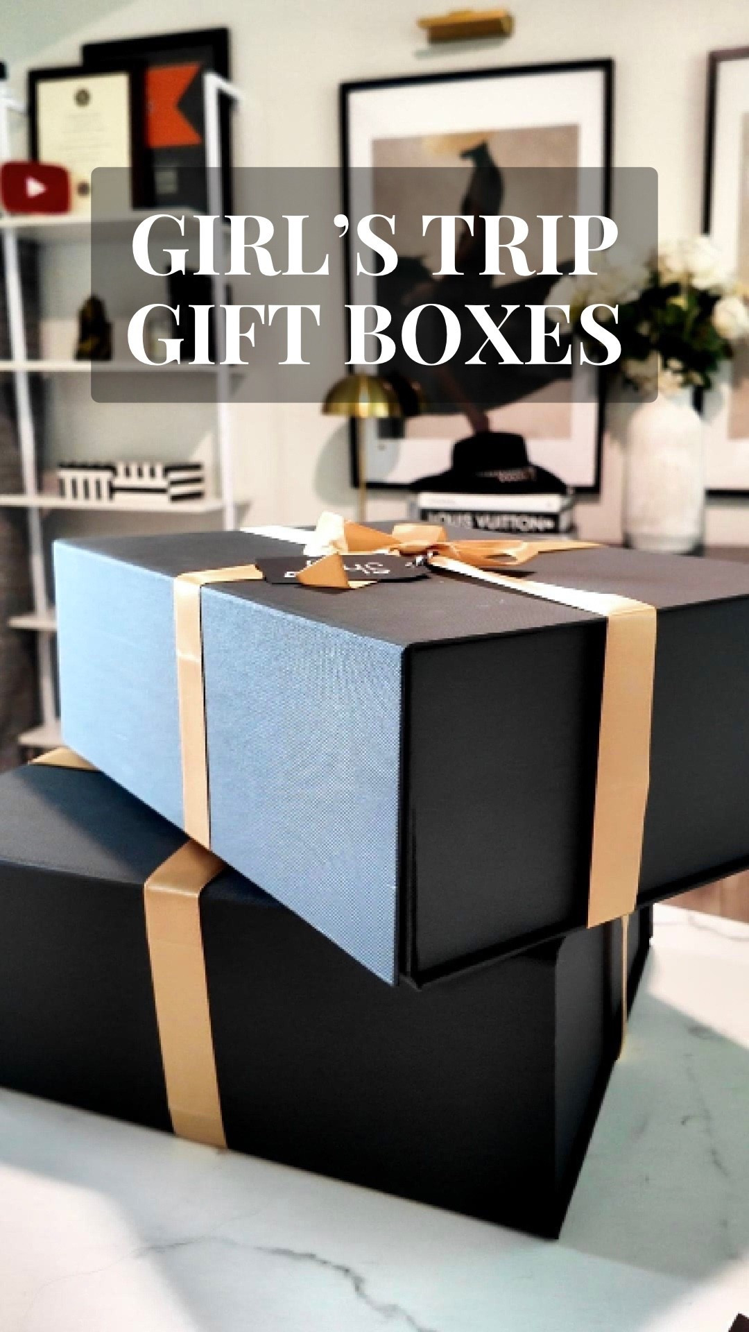 Nothing says "girls trip" like custom gift boxes! ✈️For our getaway to Curaçao, I packed each box with trip essentials, cozy matching PJs, and custom passports + sticker sheets to tie in our theme: Tying Up My Twenties 

#LTKStyleTip #LTKBeauty #LTKSwim