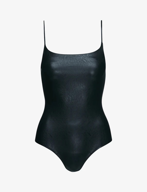 Faux Leather Cami Bodysuit | Commando®
