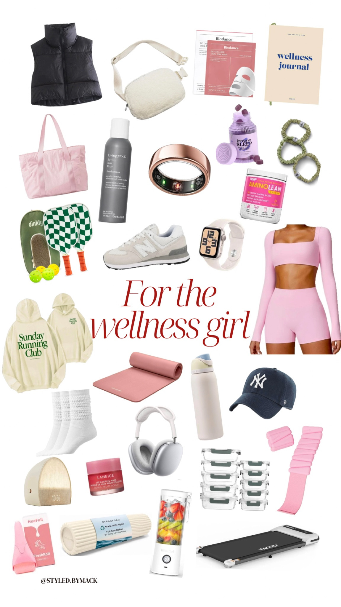 Gift ideas for the fitness/wellness girl🏃🏼‍♀️ all products are from Amazon!

#LTKSeasonal #LTKGiftGuide #LTKHoliday